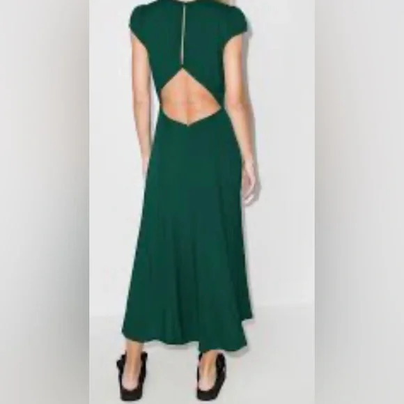 Reformation Gavin Emerald Midi Dress - Picture 4 of 8